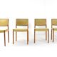 Lot de 4 chaises Niels O Möller modèle 80 design danois vintage