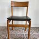 'Abstracta' set of 6 dining chairs – Jos De Mey for Van den Berghe – Pauvers