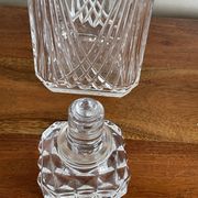 Cut glass carafe