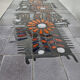 Vintage ceramic coffee table by Perignem, 1960s