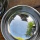 Vintage set of 6 stainless steel ice cream bowls