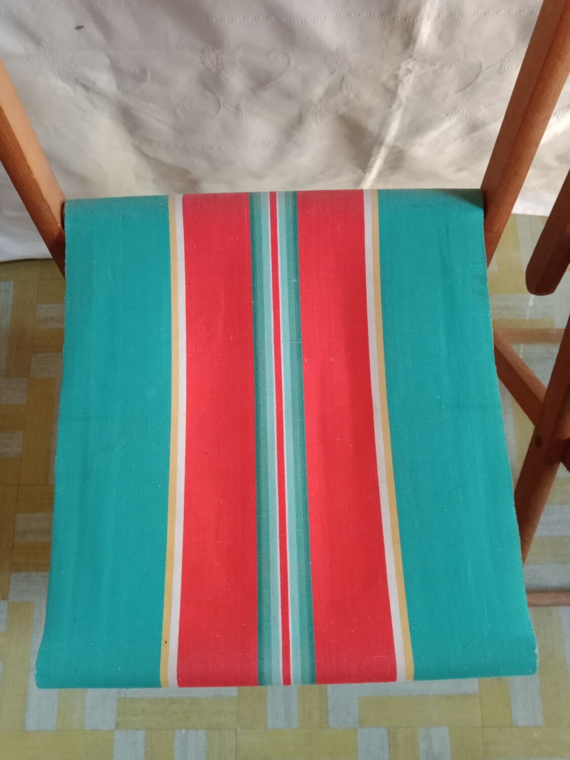 Vintage camping folding chairs