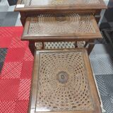 3 tables gigognes anciennes des années 60