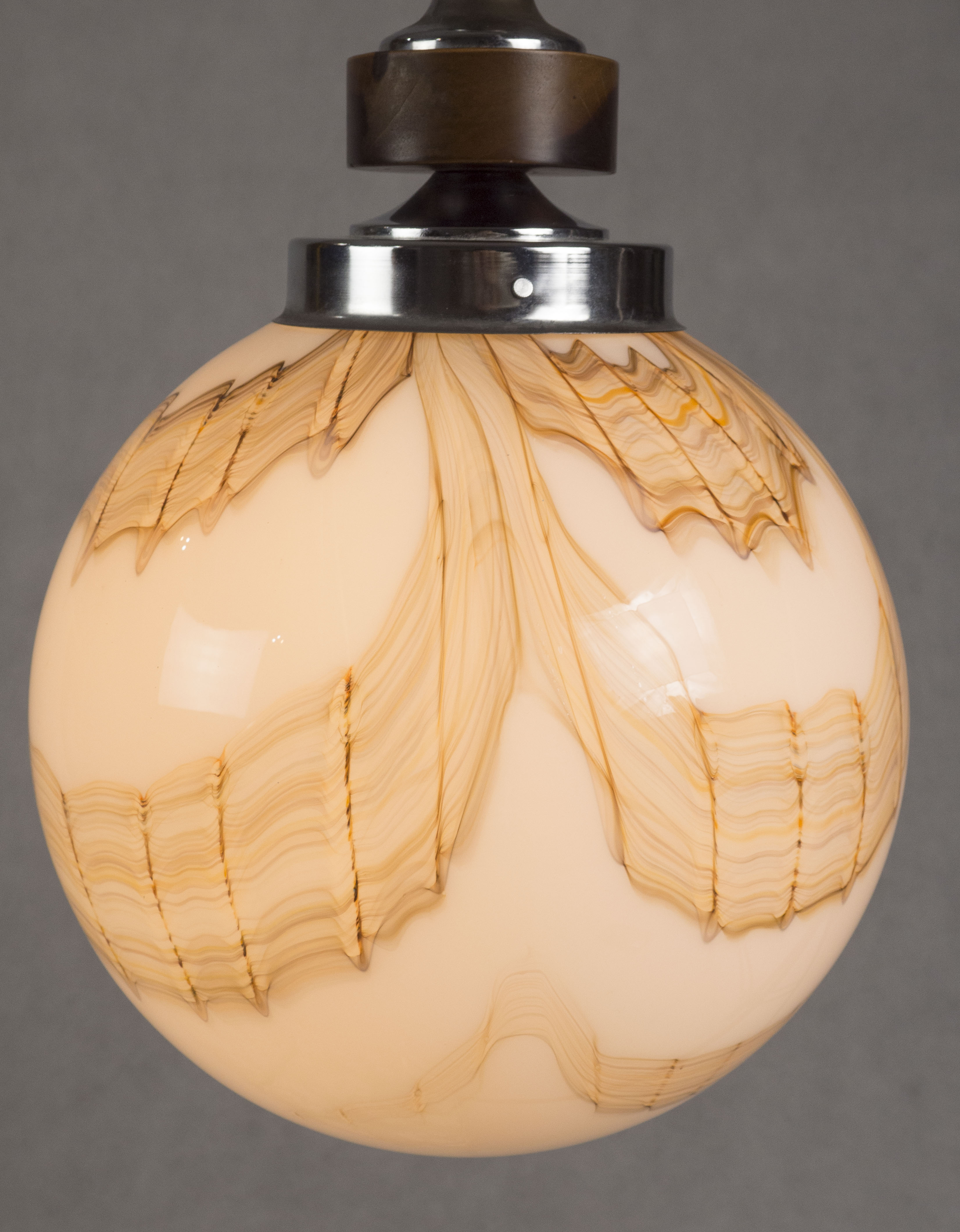 Pendant Lamp, Mazzega, Italy, 1970s