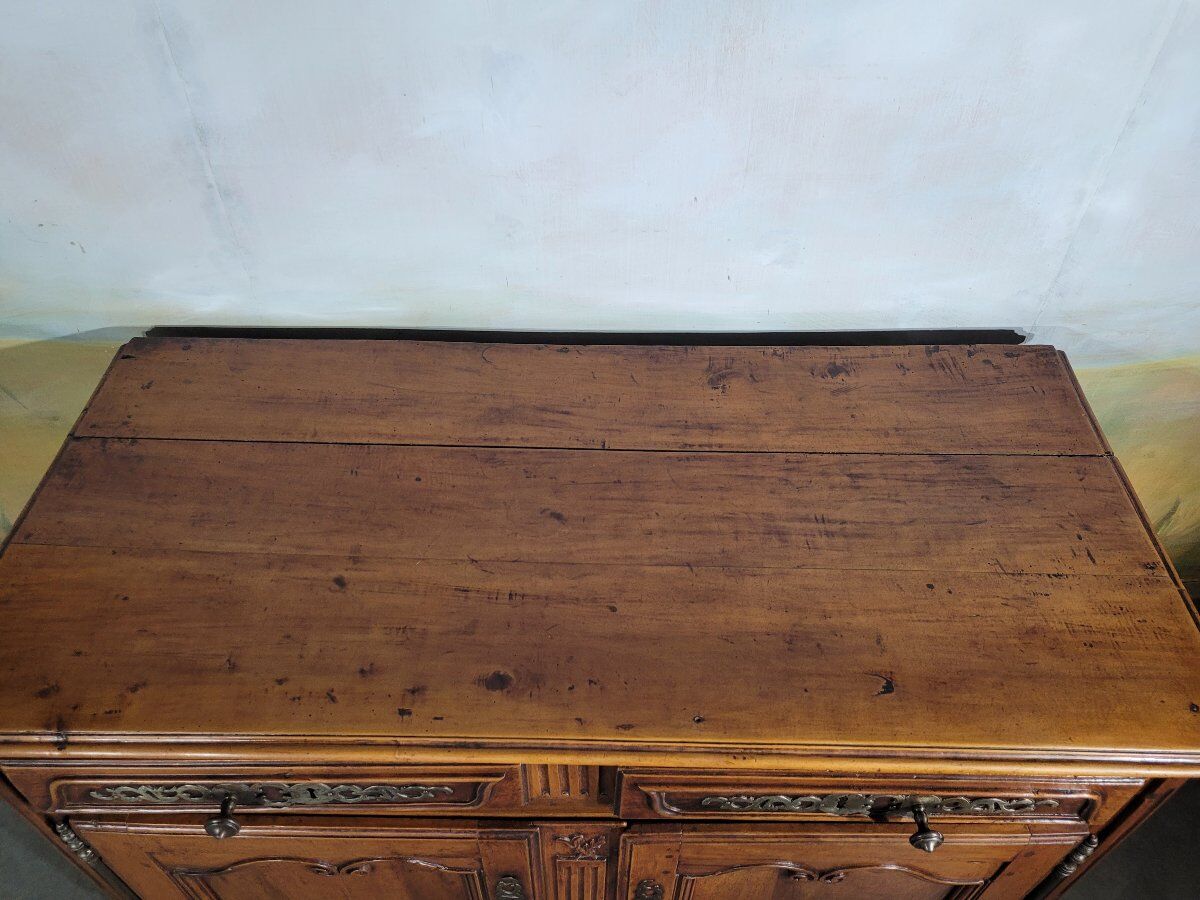 Louis XV walnut buffet