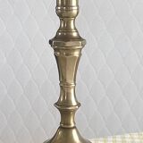 Solid brass candle holder