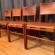 A set of four chairs, Denmark, 1960s