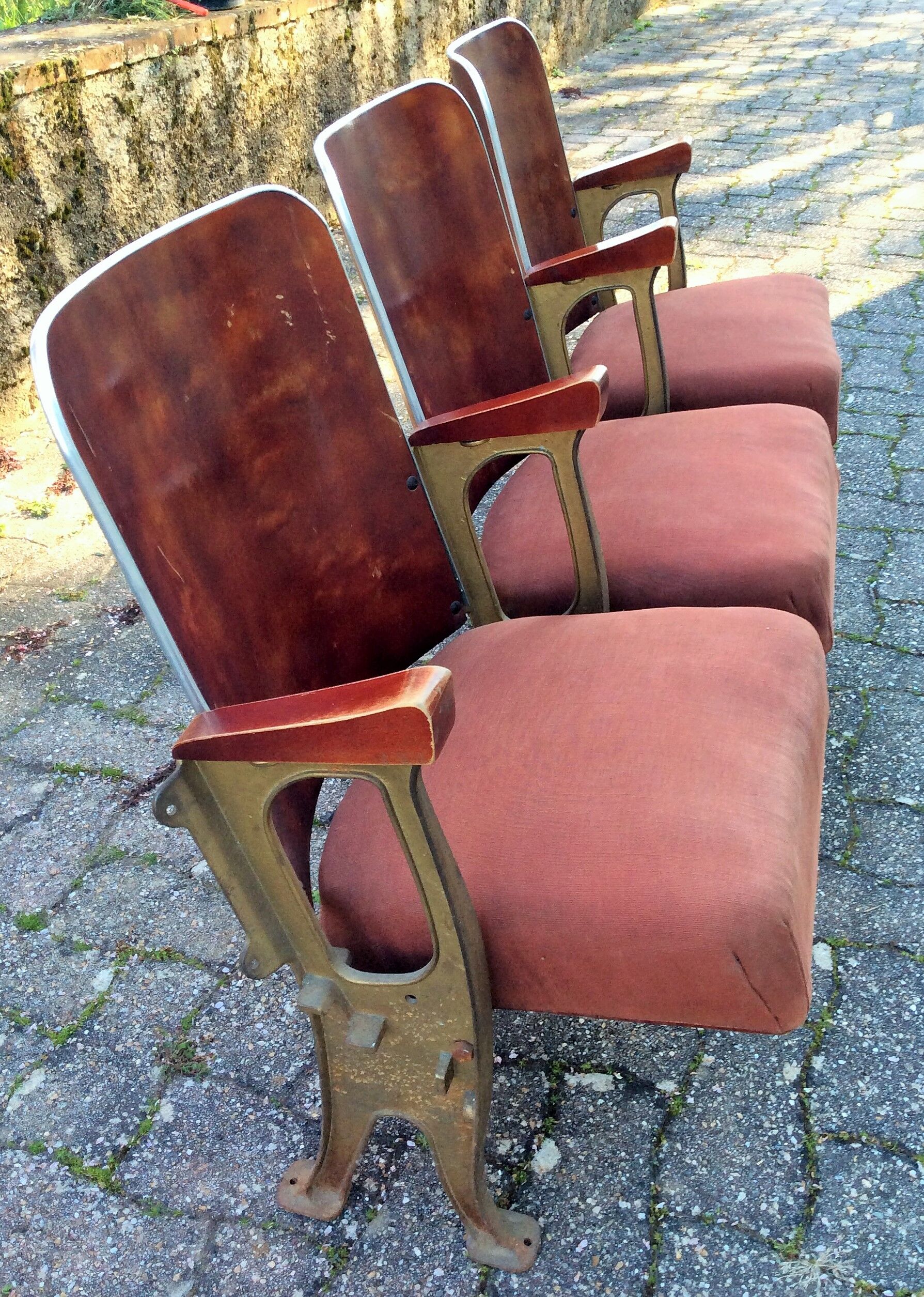 Cinema vintage armchairs