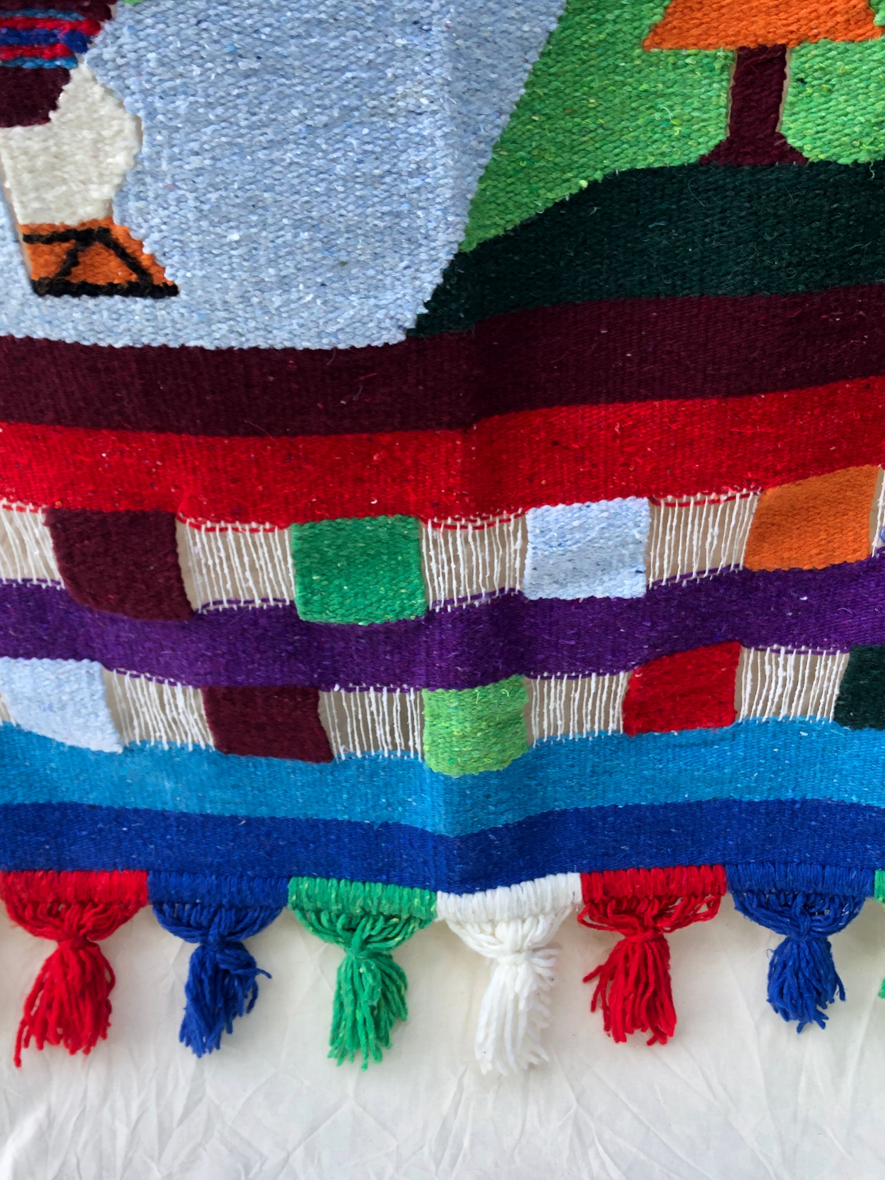 South American colored hanging 130x72.5