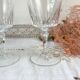 6 Vintage Cristal D'Arques Versailles Water Glasses