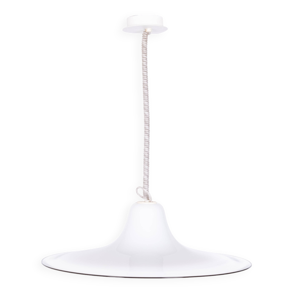 Lampe à suspension en verre de Murano Leucos par Renato Toso, Italie, années 1970 Leucos Murano