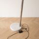 Vintage arc floor lamp with 5 branches from the 70s in silver.