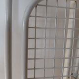 3 vintage folding chairs Talin design Italian 70s - mesh metal