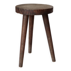 tabouret tripode vintage
