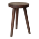 Vintage wooden tripod stool