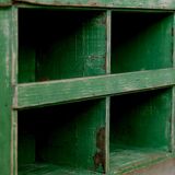 Workshop furniture – with green lockers