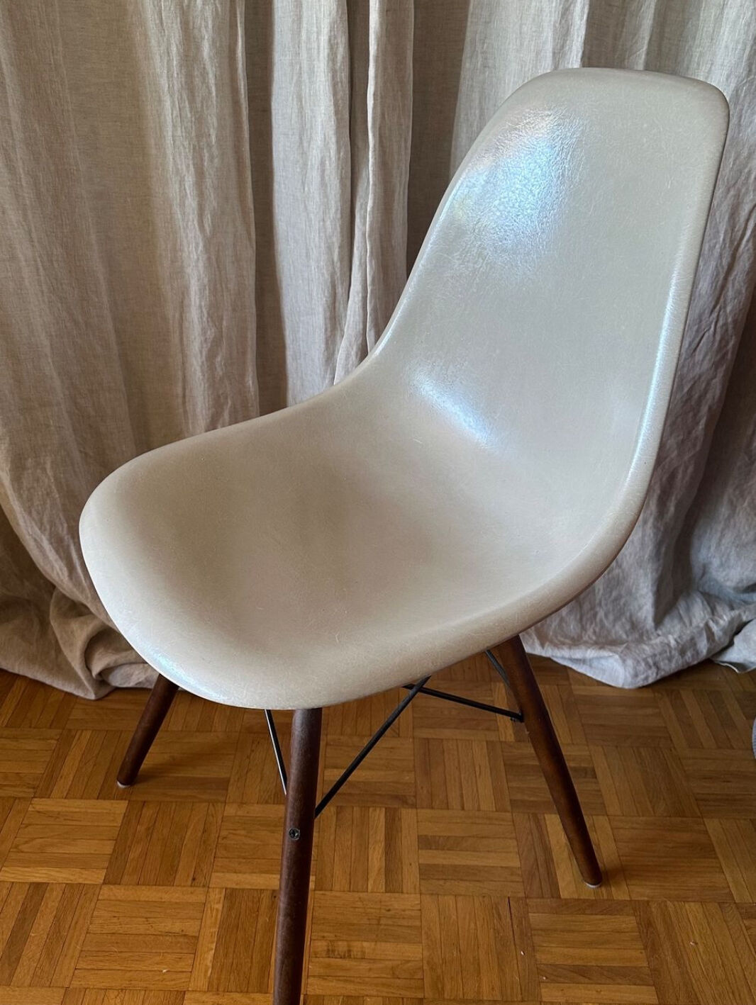 5 original EAMES chairs - HERMANN MILLER 1950