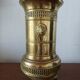 Vintage brass umbrella stand