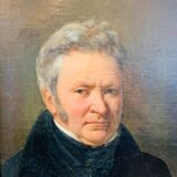 Portrait painting of a man