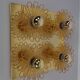 Space Age JBS Brass Sconce by Joseph Brumberg, 1960s