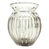 Vase art déco, cristal, Pologne, années 1930