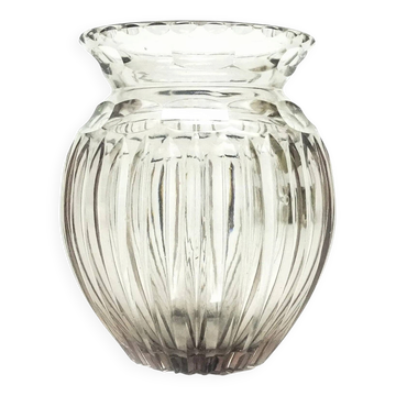 Vase art déco, cristal, Pologne, années 1930