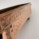 Old copper planter, brass feet - Circa 1900