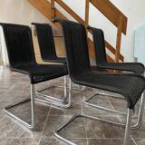 Set of 4 B20 Cantilever chairs by Tecta