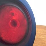 Assiette déco en bouleau finition vintage de Tailio Design, Finlande, années 1970