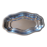Plat creux festonné en inox