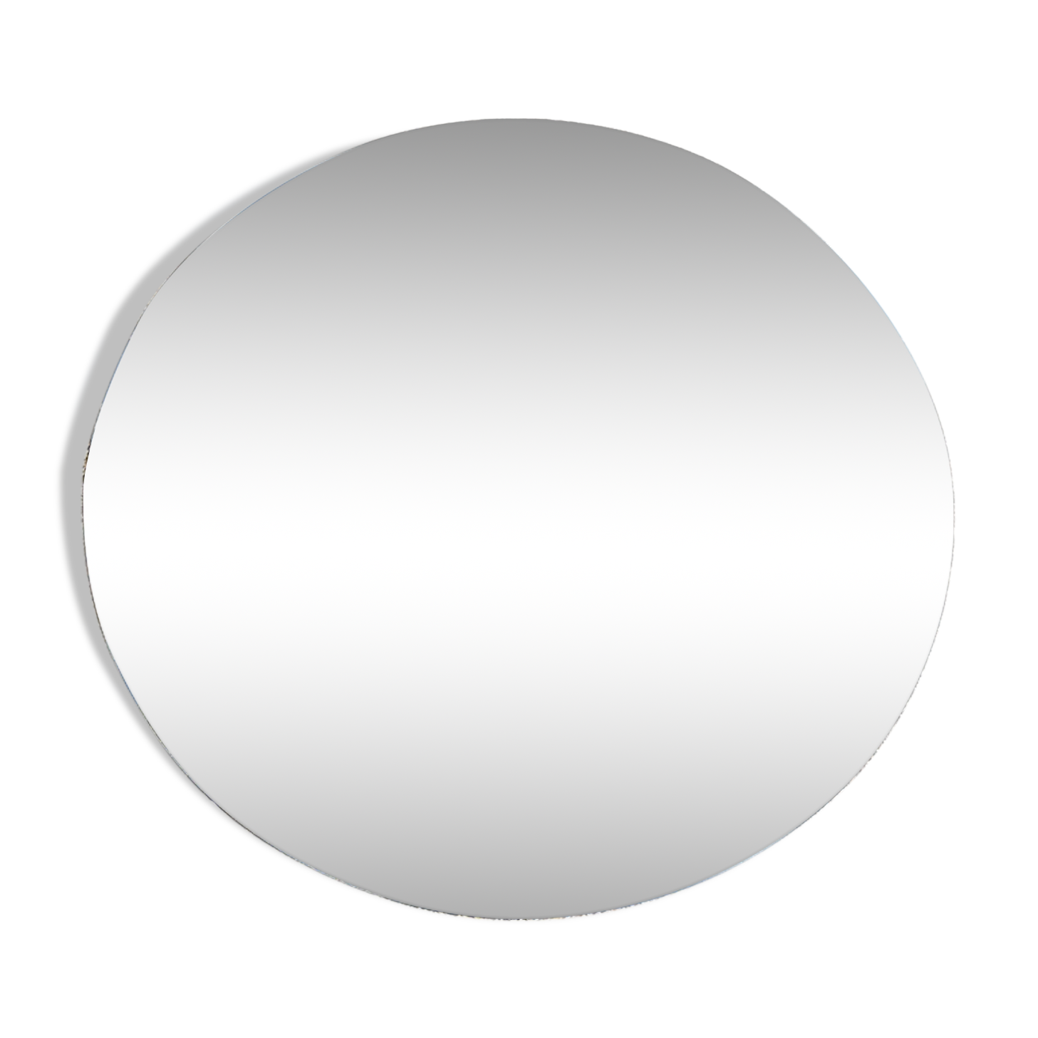 Old round mirror 90x90 cm