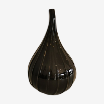 Murano glass vase, Salviati model Drops