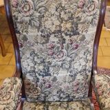 Voltaire mahogany with a rack.