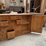 Large fir grocery cabinet