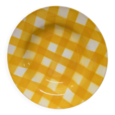 Assiette creuse Digoin Sarreguemines modèle Écossais