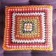 Hook cushion cover 70s