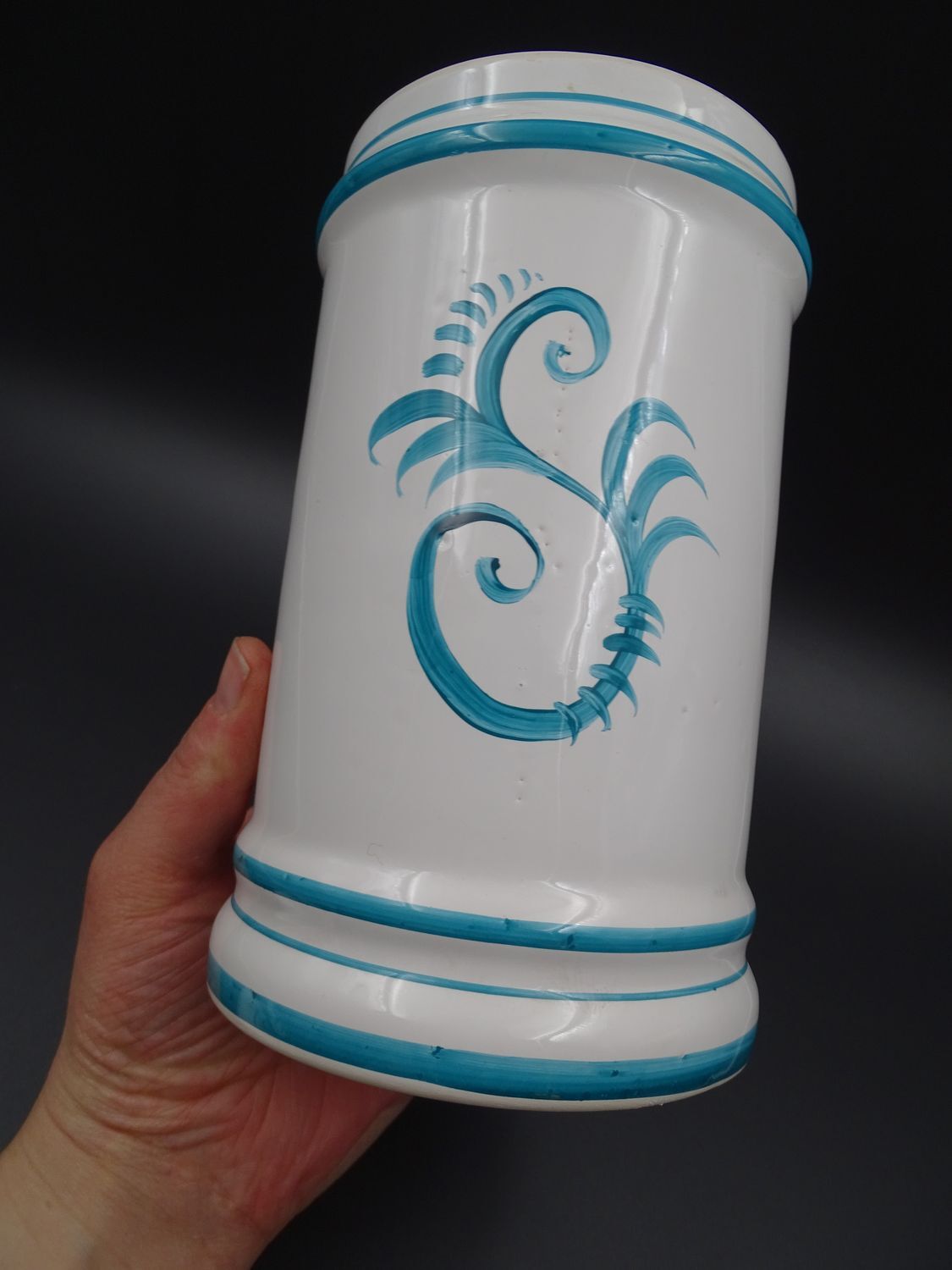 Clamecy earthenware pharmacy pot - Pharmacy Decoration - Medicine