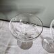 2 large antique champagne coupes, flat rim size - 13.5 cm