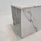 Set of 3 Italian Marble Nesting Tables, 1980s