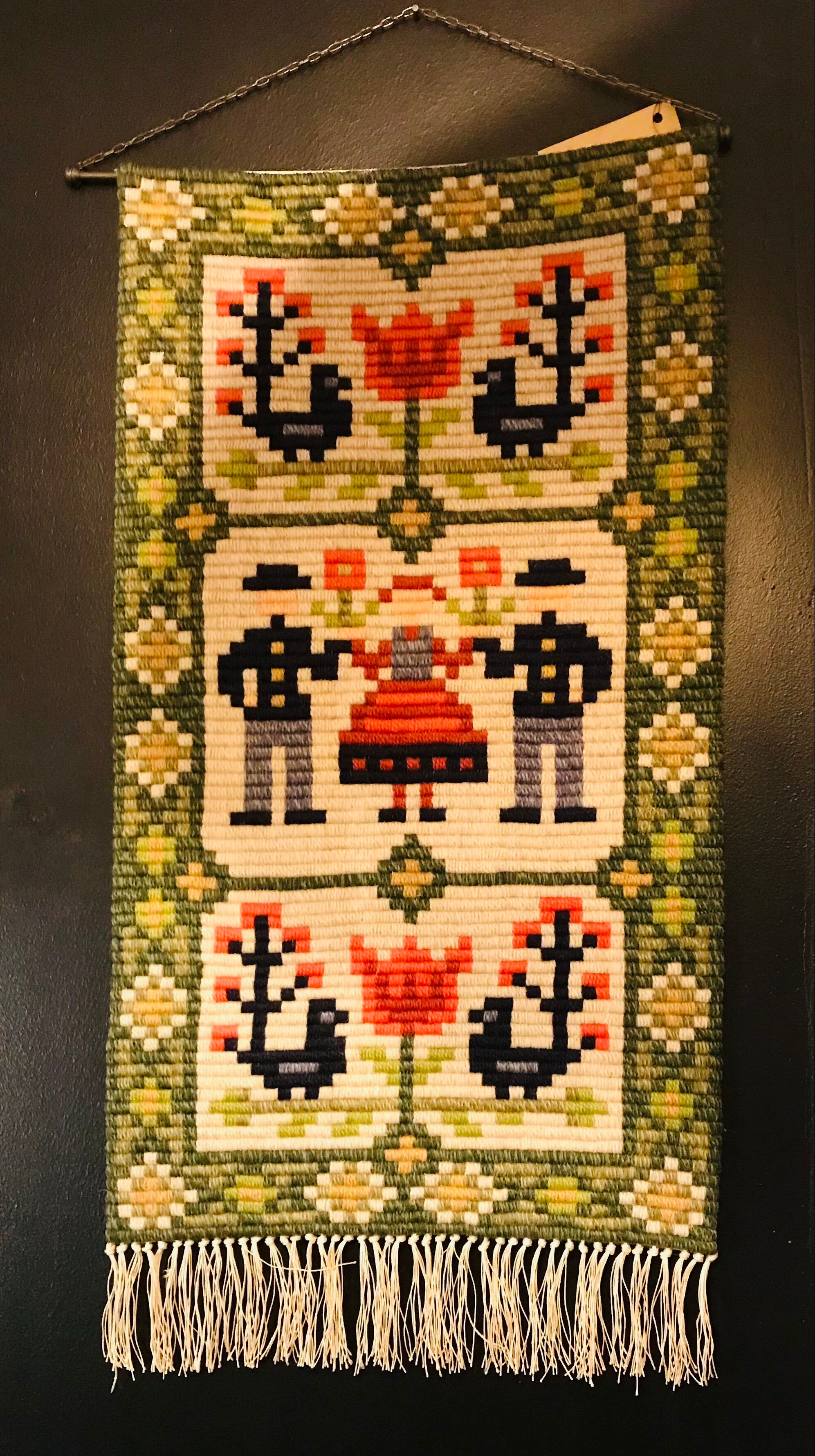 Wall tapestry Sweden 60s