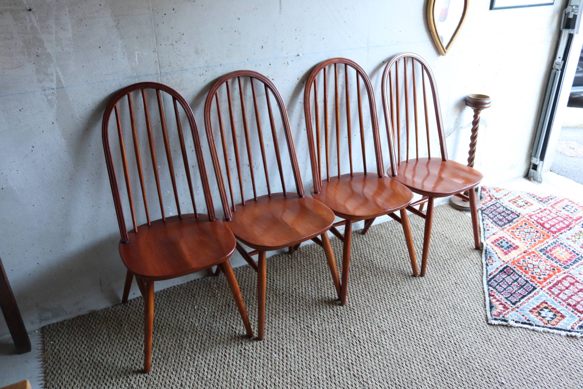 4 vintage Quaker chairs from the 60s
