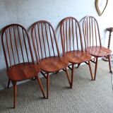 4 vintage Quaker chairs from the 60s