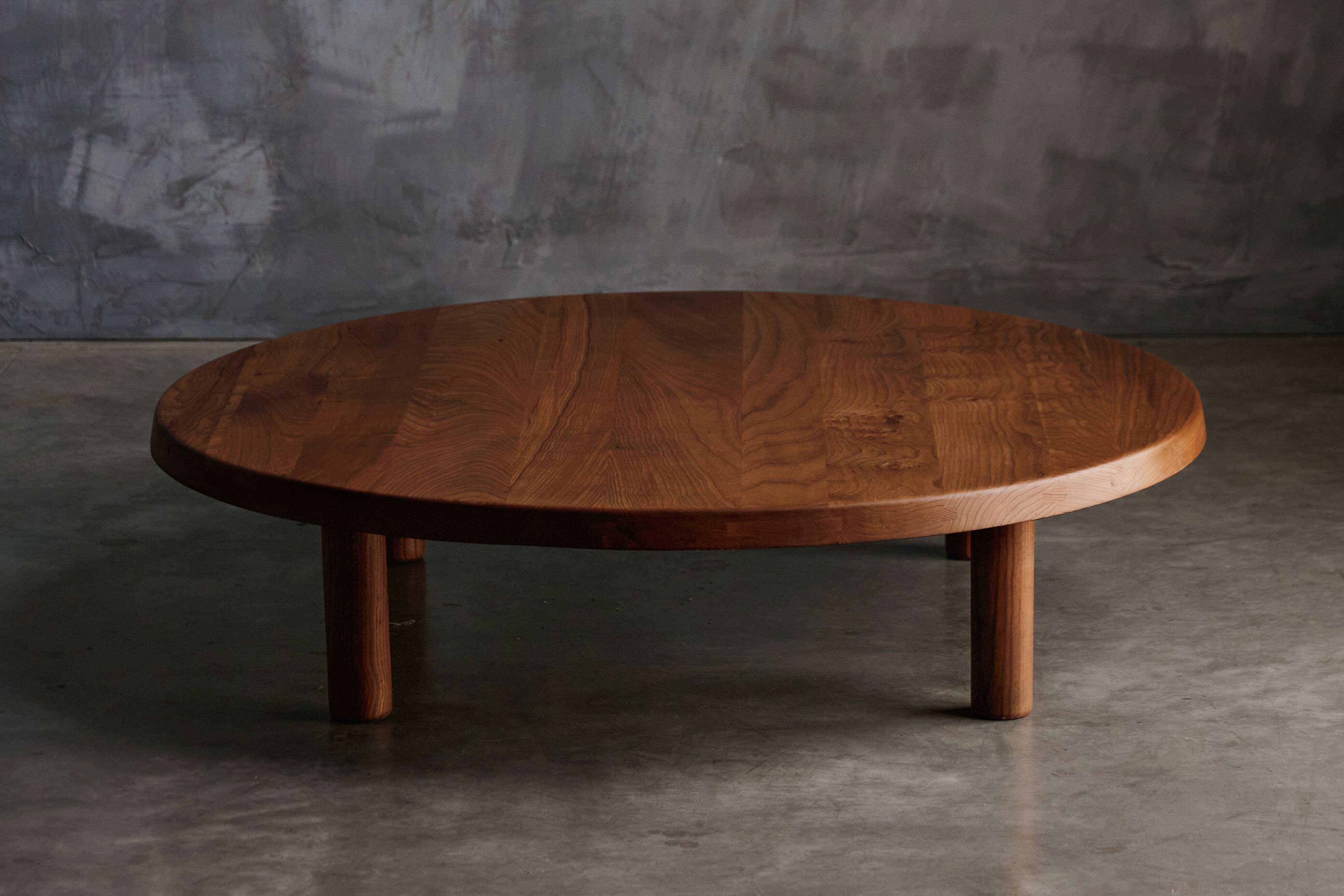 Table basse T02P de Pierre Chapo, France, années 1960