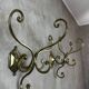 Pair of brass hooks