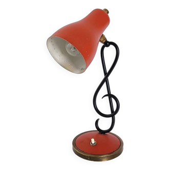 Lampe clé de sol vintage 1950