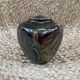 Vase in marbled glazed earthenware, Savoie