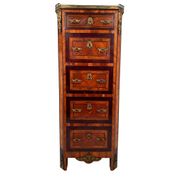 Elegant Louis XVI style chest of drawers, late 19th century