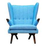 Fauteuil en teck, design danois, années 1960, designer : Svend Skipper