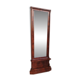 Large Empire mahogany mirror