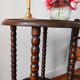 Side table - turned wooden end table